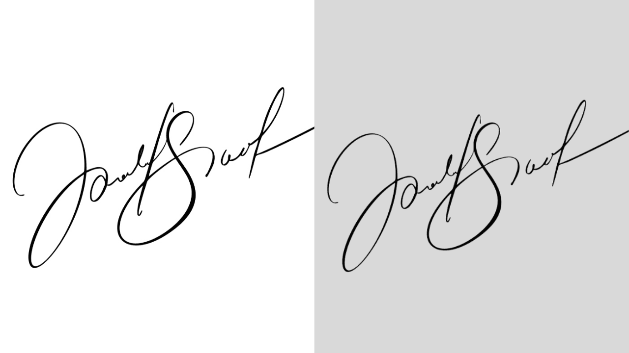 Remove Background from Signature with AI