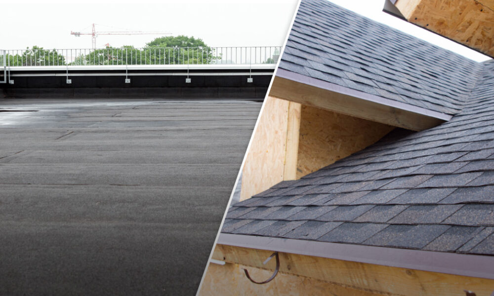 Flat Roofs Vs. Sloped Roofs: Which is Better for Helena Homes?