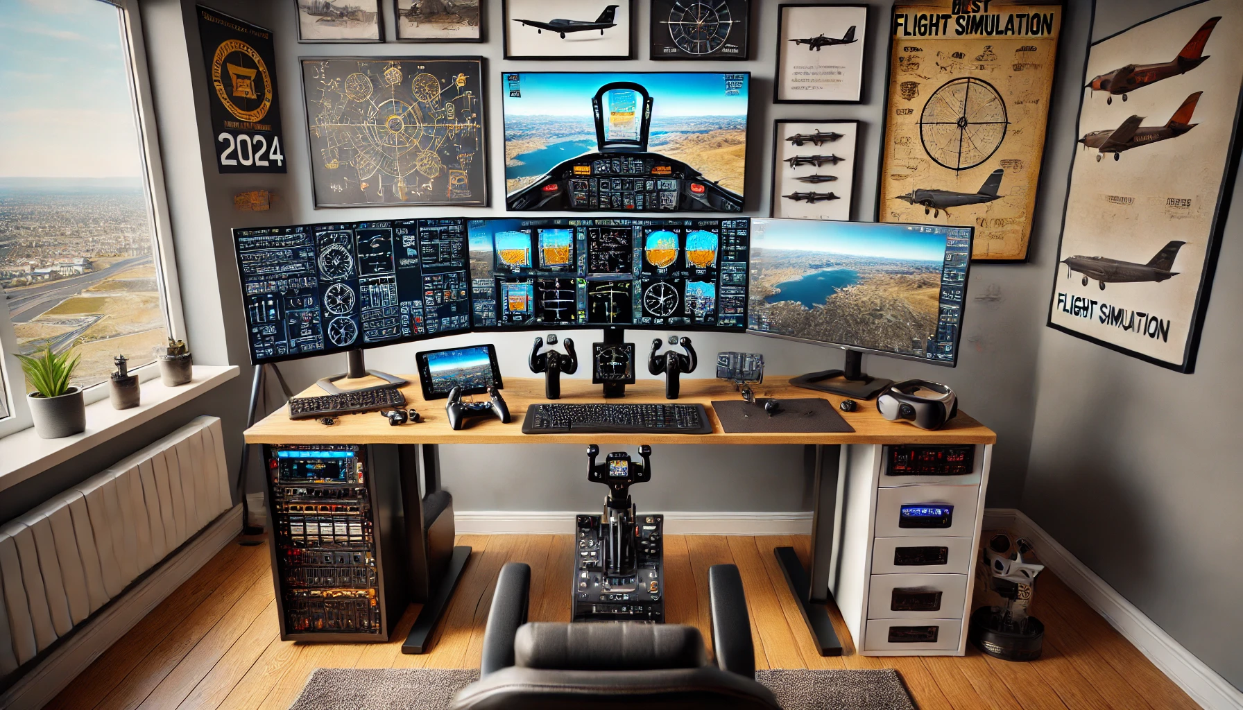 Exploring the Best Flight Simulation Hardware in 2024