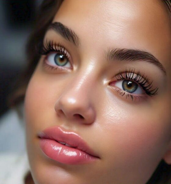 Luscious Lashes and Luminous Lips