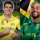 South Africa National Cricket Team vs Australian Men's Cricket Team Match Scorecard