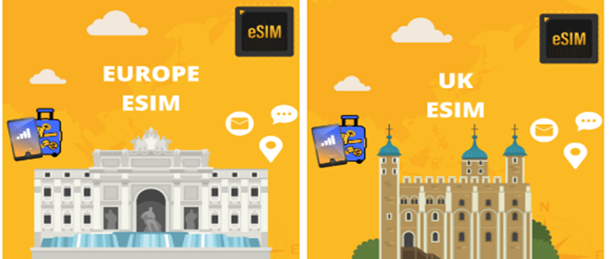 Stay Connected On-the-Go: The Rise of eSIMs for Hassle-Free UK and Europe Travel