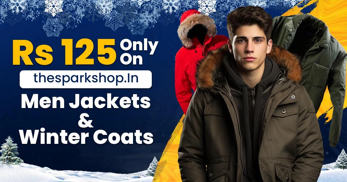 Stay Stylish and Warm: Top Thesparkshop.in Men Jackets and Winter Coats