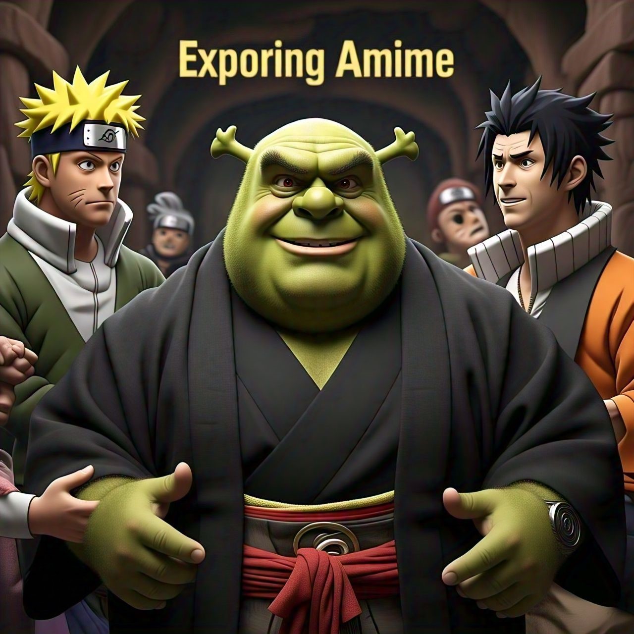 Ogre-Sized Fun: Exploring Anime:UCSIJ_TERDE= Shrek Crossovers