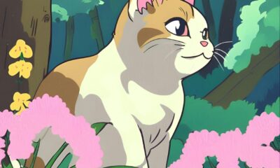 Feline Frenzy: Anime:TVSDDFMWSVG= Cats Take Center Stage