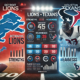 Detroit Lions vs Houston Texans Match Player Stats