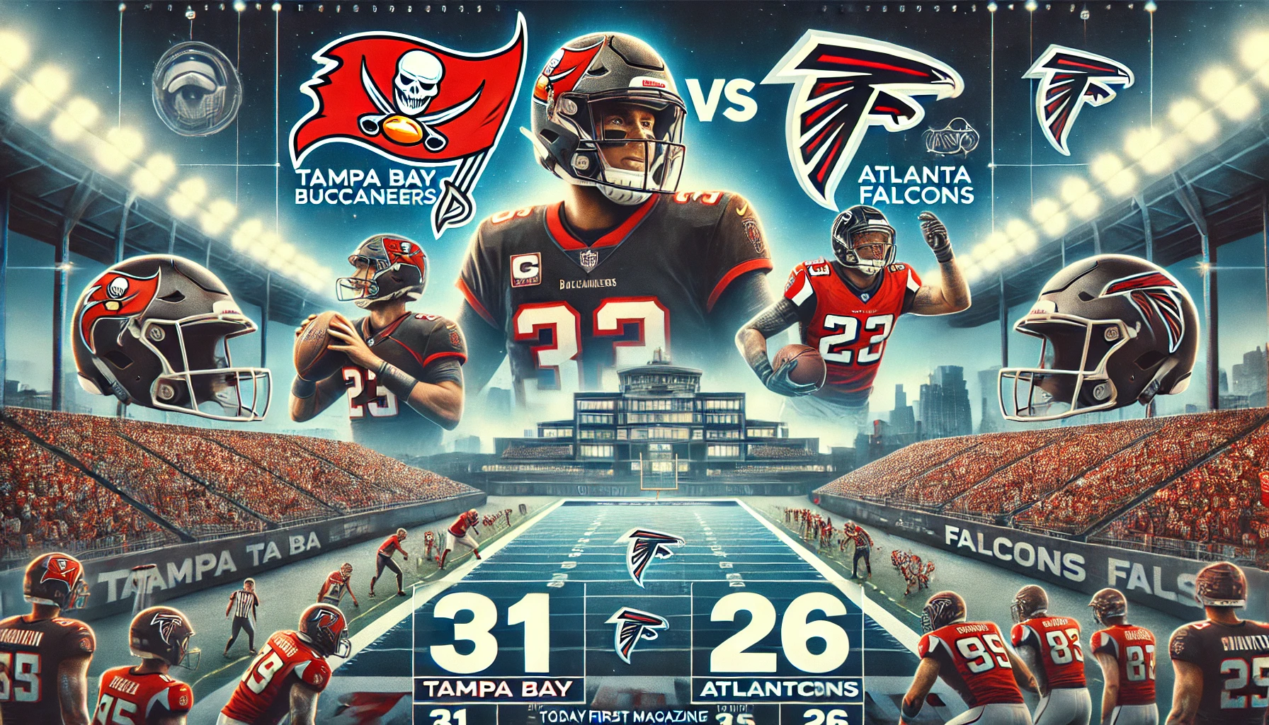 Tampa Bay Buccaneers vs Atlanta Falcons Match Player Stats