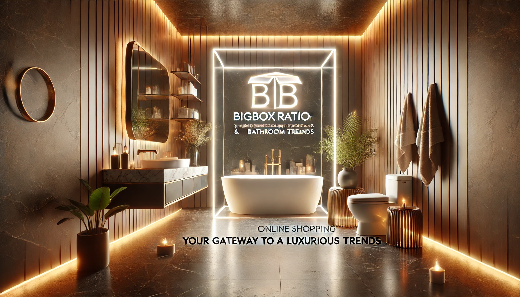 BigBoxRatio.com: Simplifying Online Shopping and Bathroom Design Trends for a Luxurious Retreat